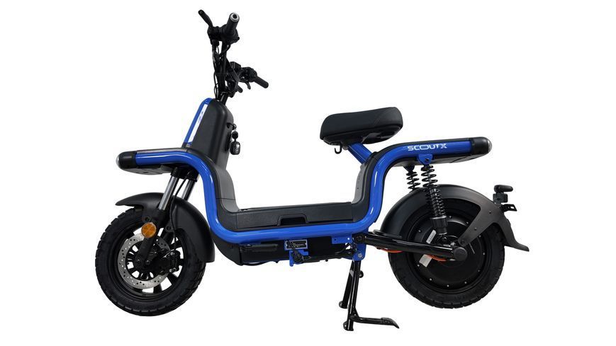 Електроскутер ScoutX U1s 120 км 1500 Вт синій scoutx-u1s-blue фото