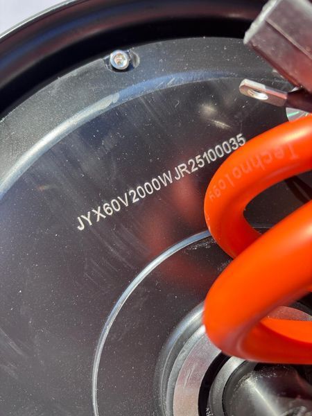 Мотор-колесо 12" 60V 2000W для электроскутера JYX JYX-60v-2000 фото